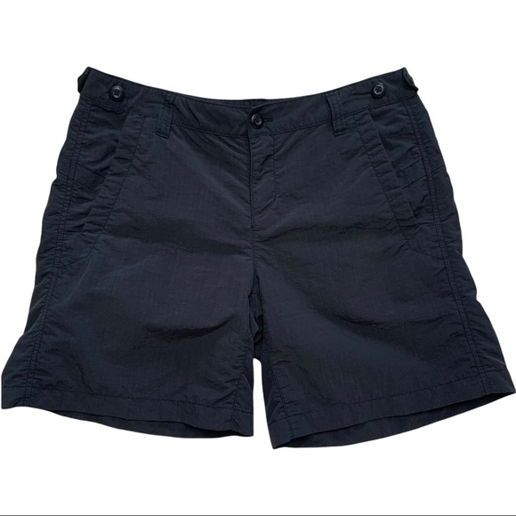 Eddie Bauer Sport 100% Nylon Black Shorts Size 6 - Picture 1 of 7
